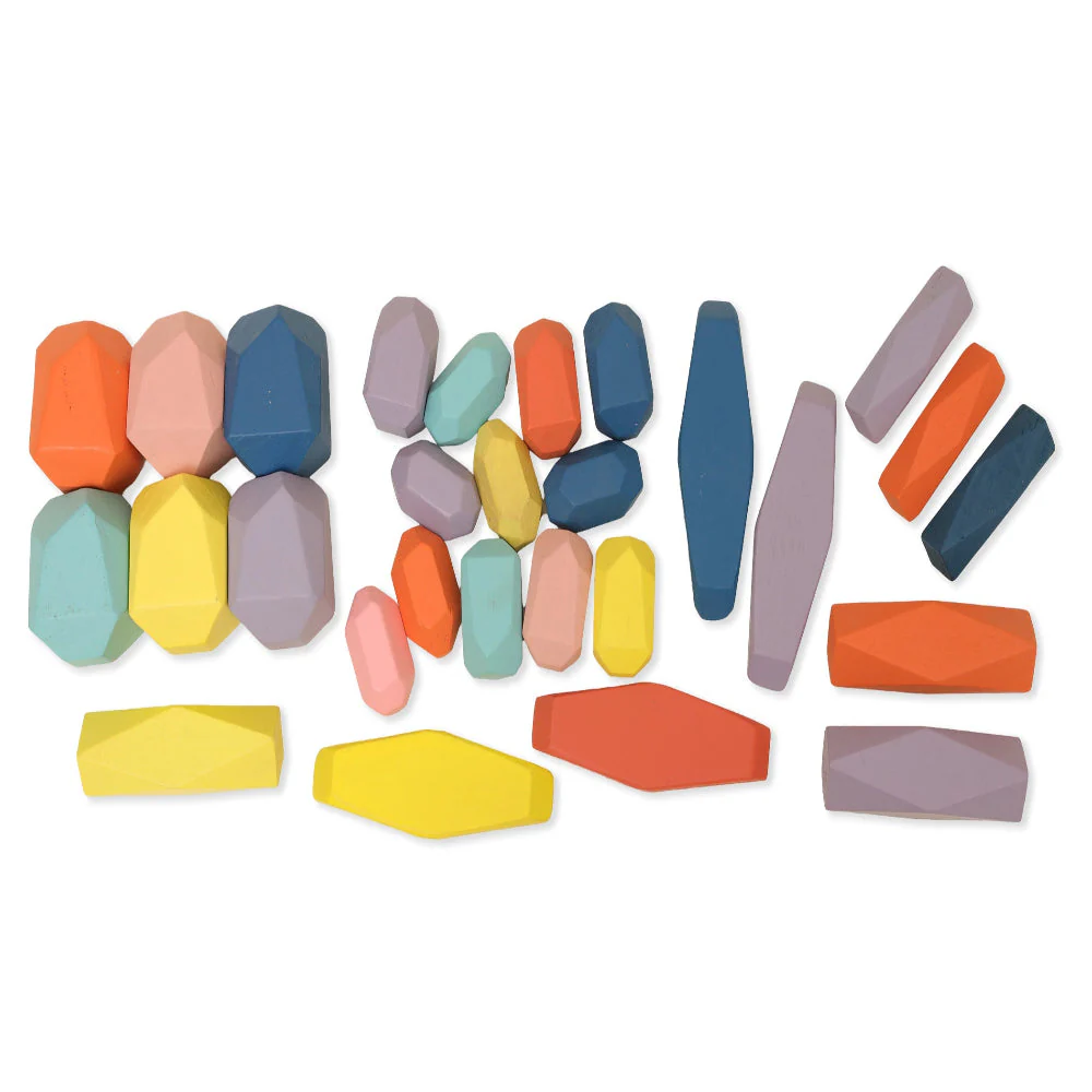 Open Ended Stack It Up - 28 pcs Balancing Stones - Image 8