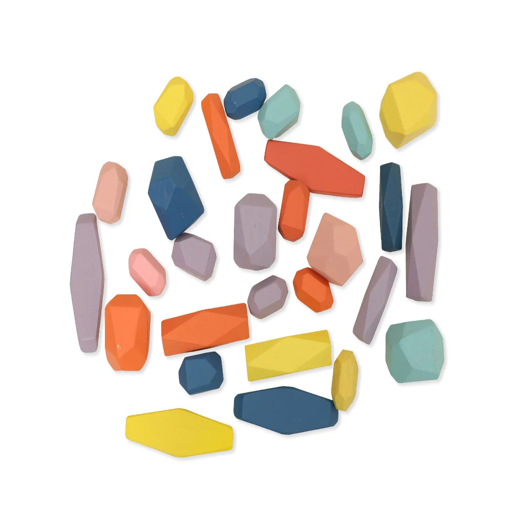 Open Ended Stack It Up - 28 pcs Balancing Stones - Image 9