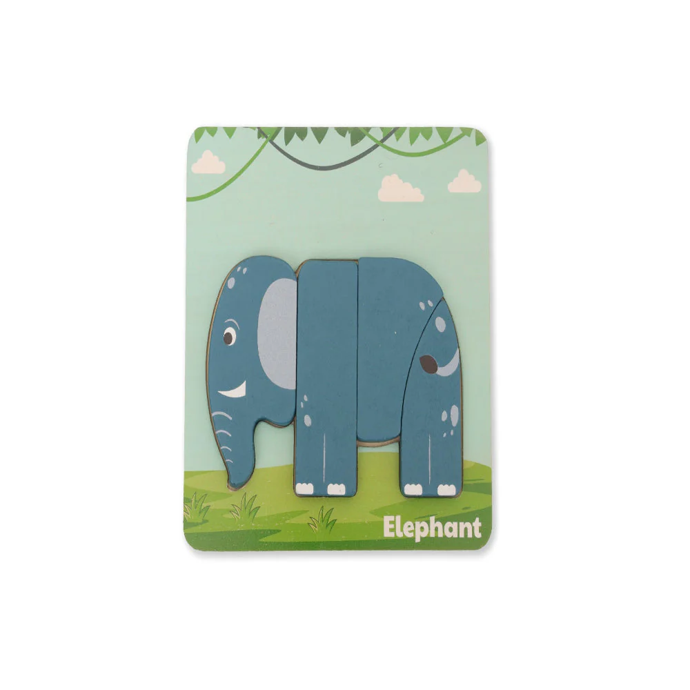 Open Ended Toddler's First 6 In 1 Puzzle  - Animals (6 puzzles, 27 pcs) - Image 25