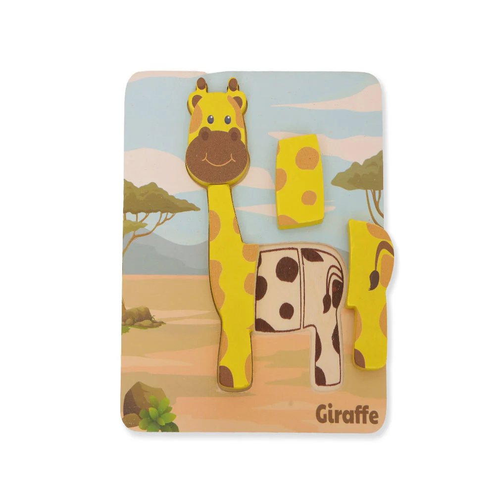 Open Ended Toddler's First 6 In 1 Puzzle  - Animals (6 puzzles, 27 pcs) - Image 9