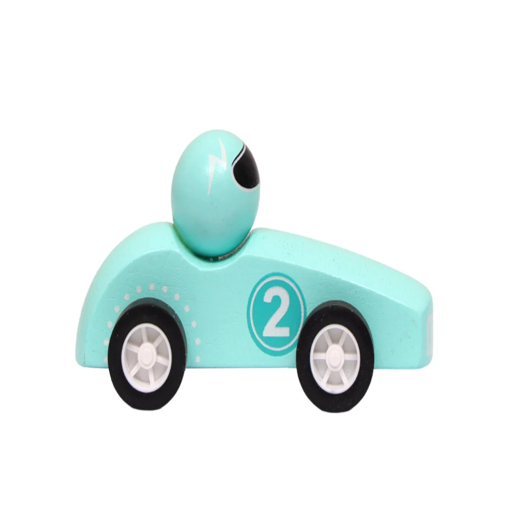 Open Ended Wooden Pull Back Race Car (1 Pc) - Image 11
