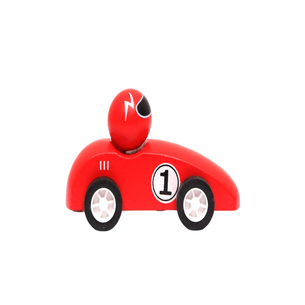 Open Ended Wooden Pull Back Race Car (1 Pc) - Image 12