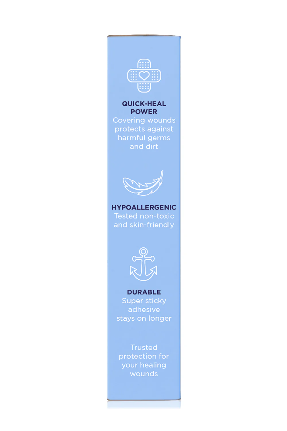 Ouchie Kids Bandages Pack of 20 - Blue - Image 3
