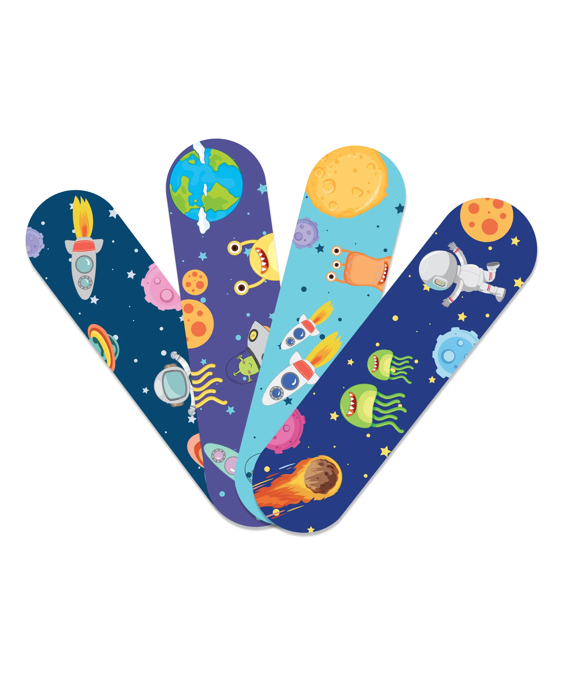 Ouchie Kids Bandages Pack of 20 - Space - Image 7