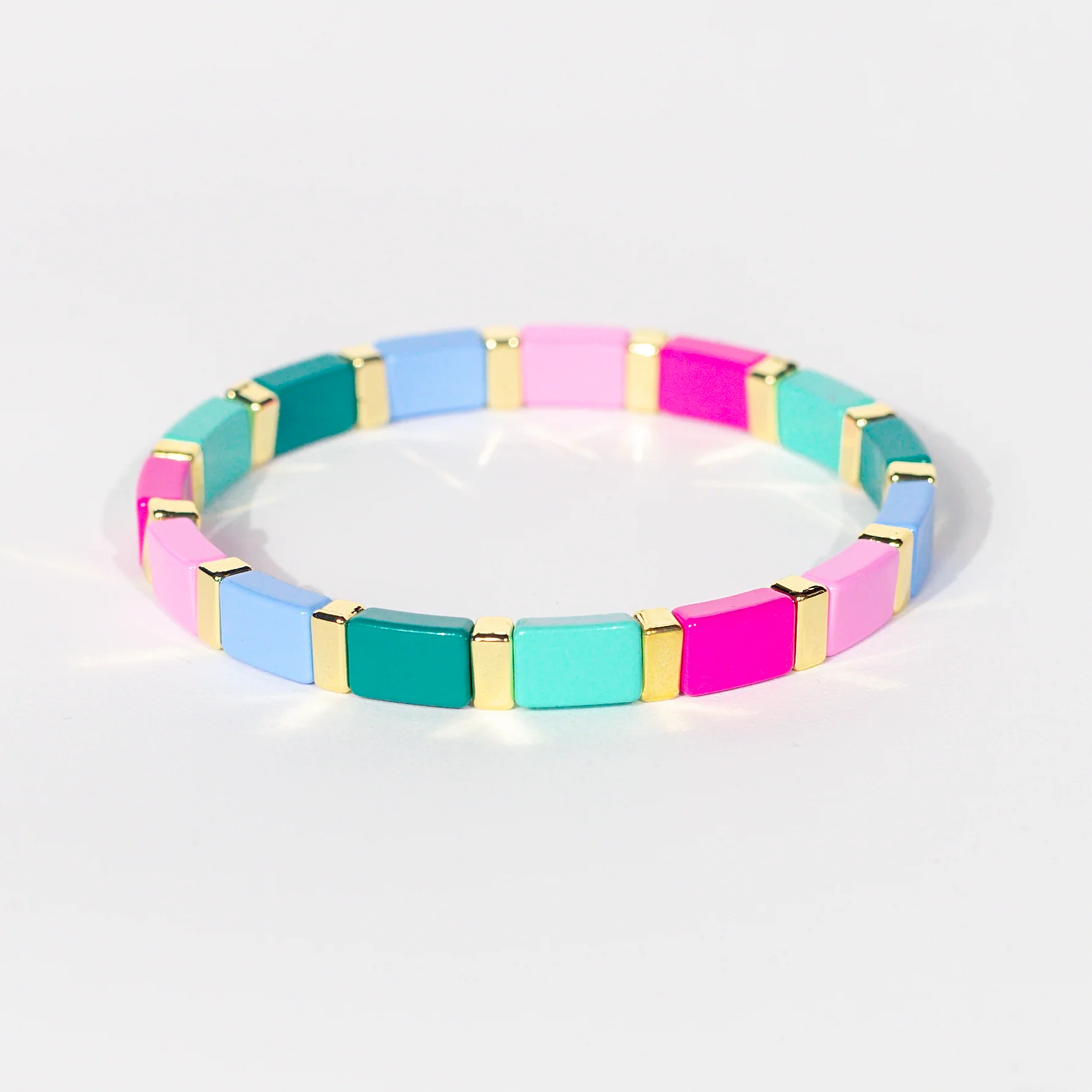 Party Enamel Bracelet | Pastel Blue