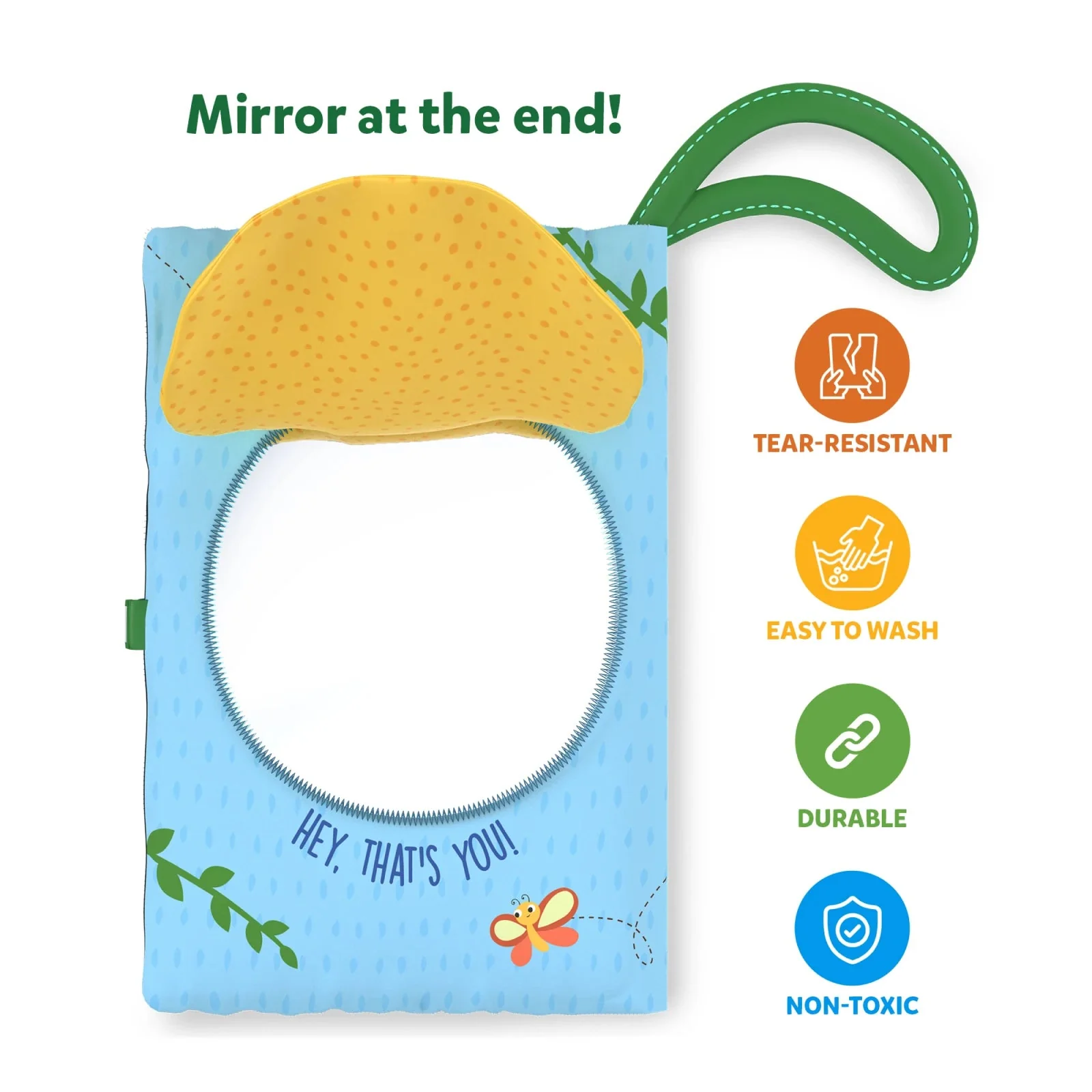 Peek-A-Boo: Jungle Theme | Interactive Soft Cloth Book - Image 6