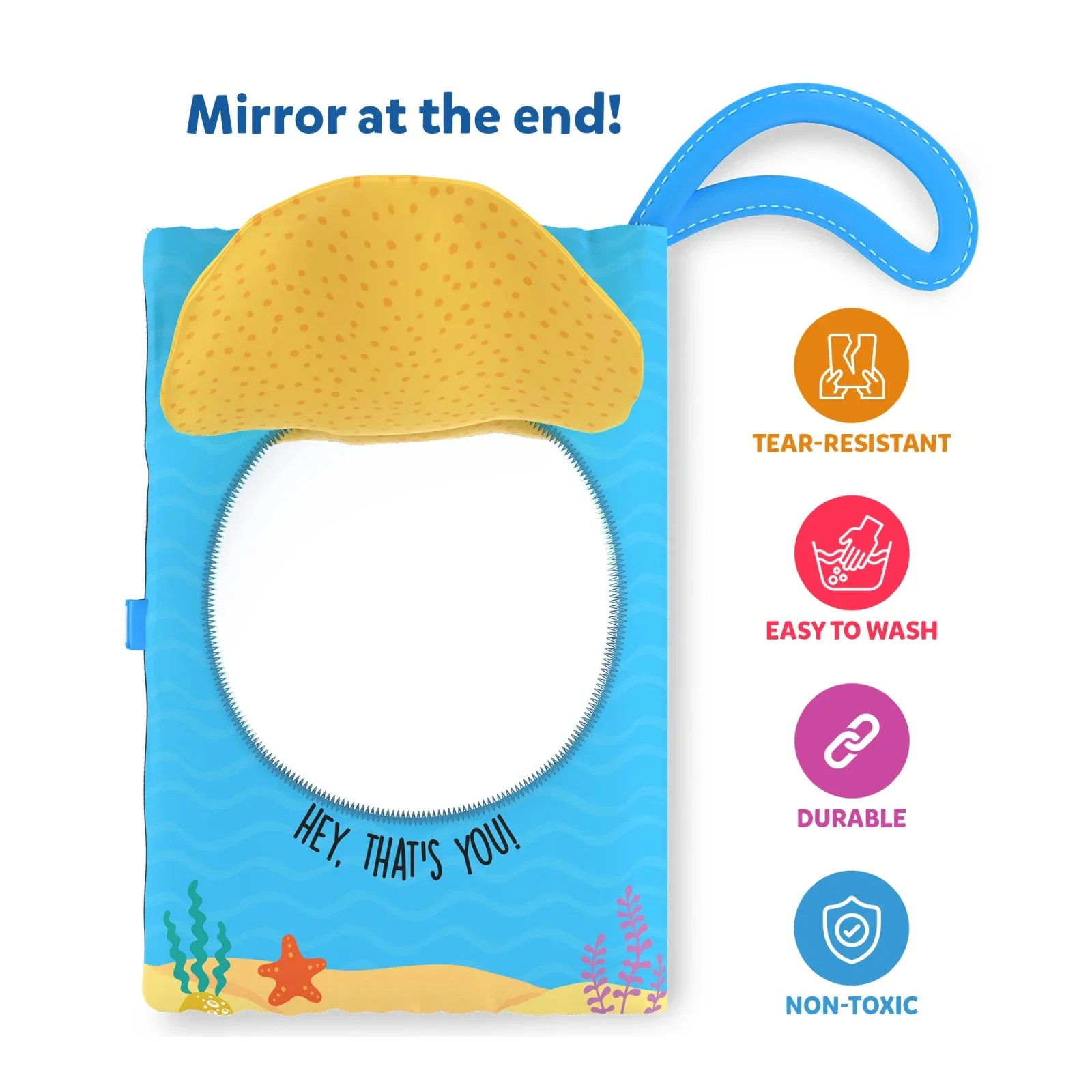 Peek-A-Boo: Under The Sea | Interactive Cloth Book - Image 6