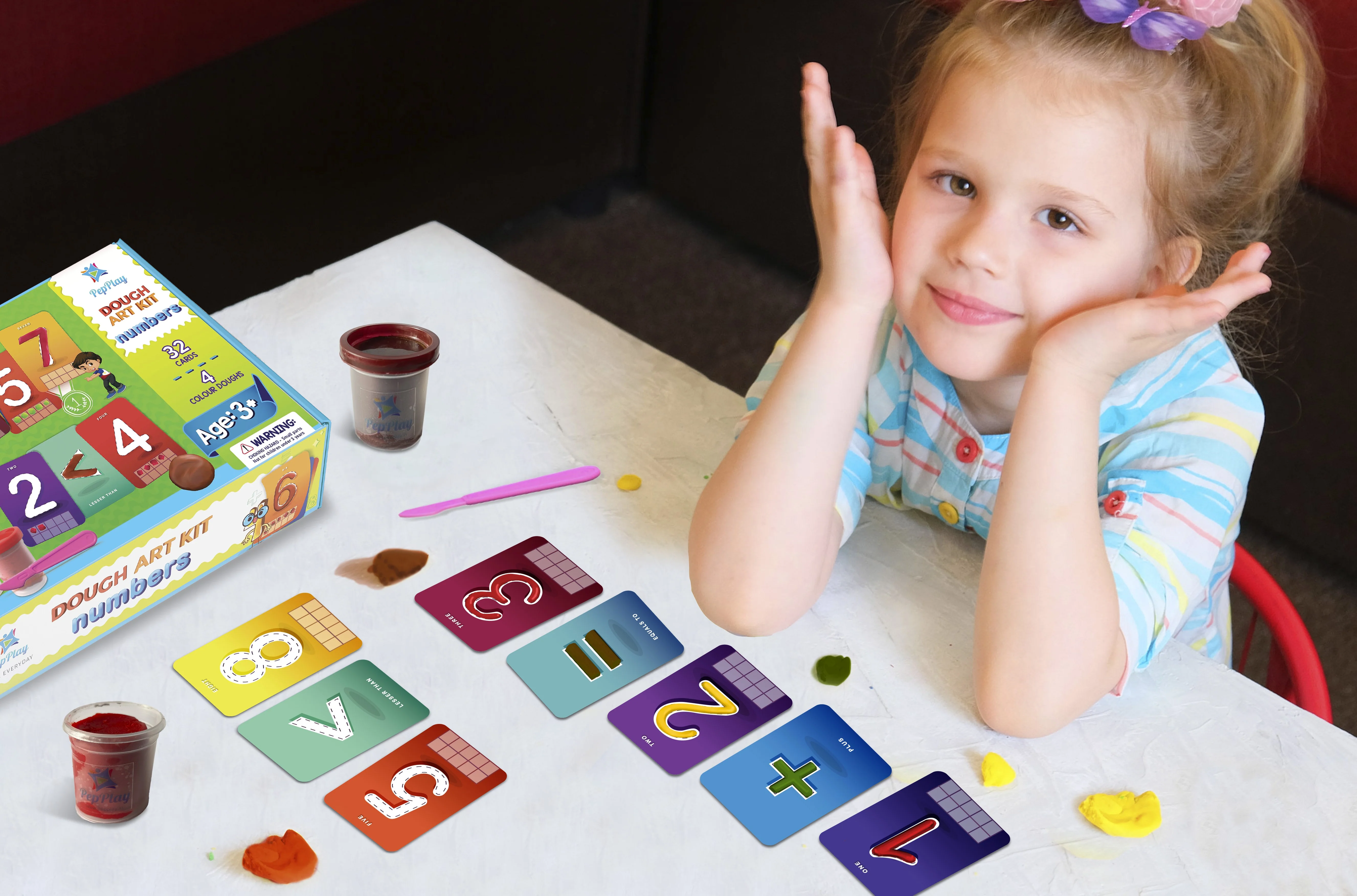 PepPlay Dough Art Kit - Numbers - Image 6