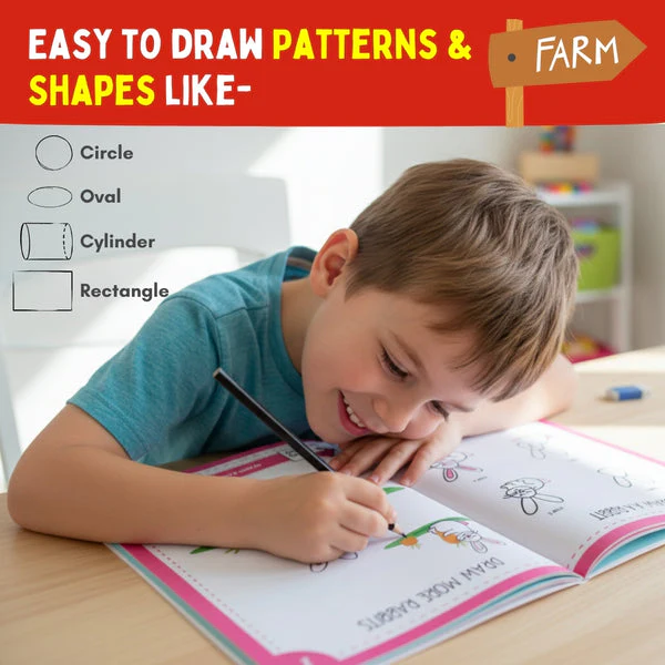 PEPPLAY STEP BY STEP DRAWING BOOK - CUTE FARM ANIMAL - Image 6