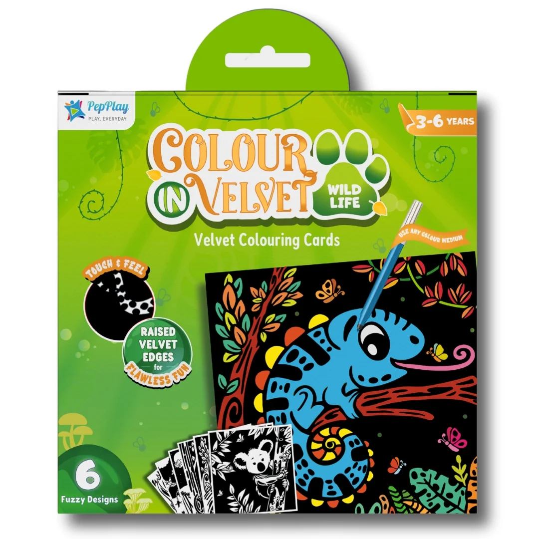 PEPPLAY COLOUR IN VELVET - WILD LIFE