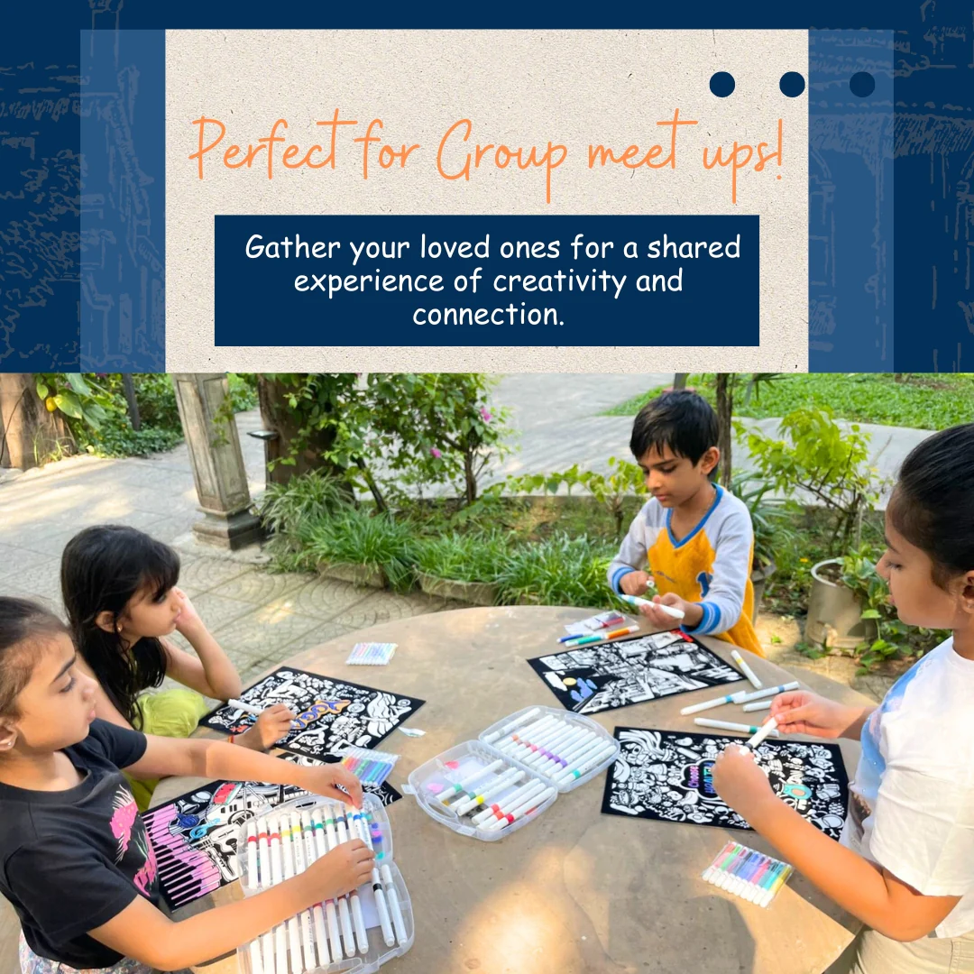 PEPPLAY VELVET COLOURING POSTERS - CITY ON WATER - Image 7