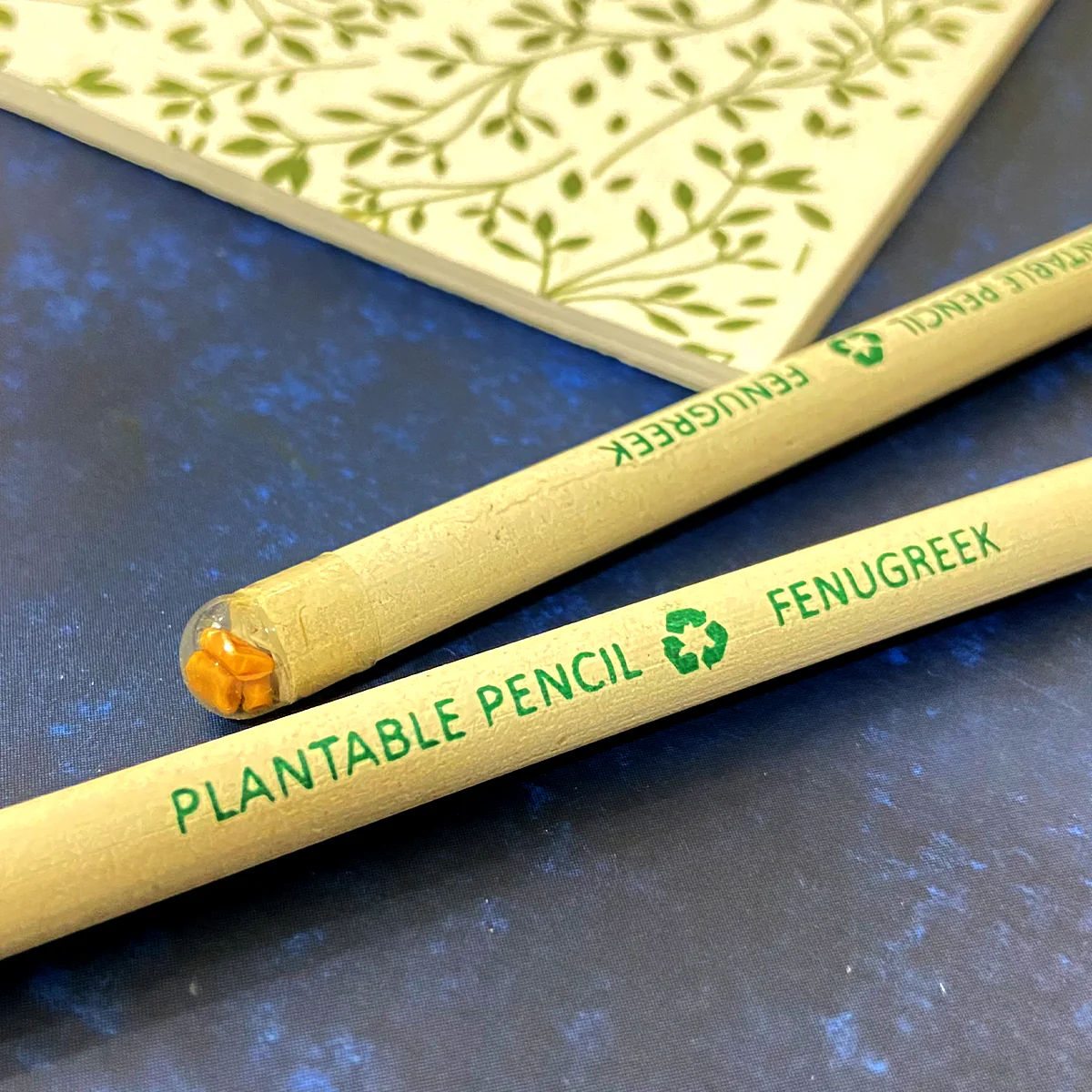Plantable Stationery - Seed Diary, Seed Pens & Pencils in Jute Pouch - Image 5