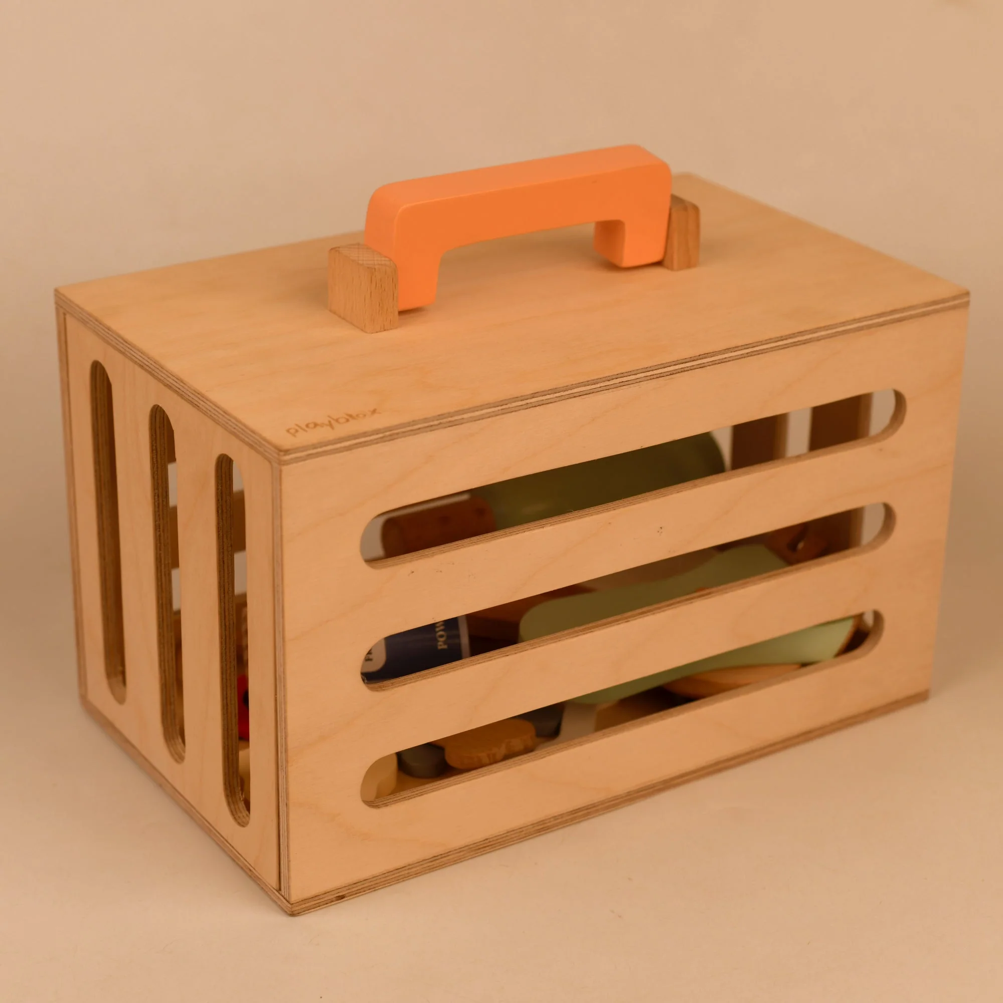 PlayBox Pet Grooming Play Set Wooden Toy | Pretend Play Toddler & Kids Baby Toys - Image 4
