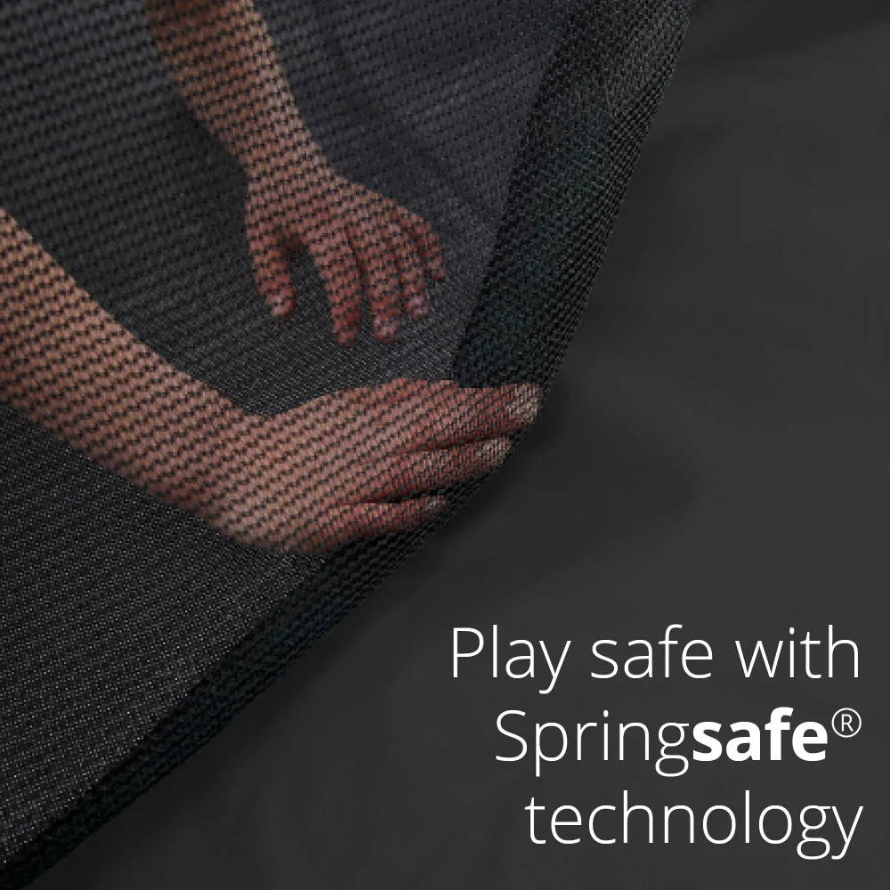 Plum® 8ft Wave Springsafe® Trampoline and Enclosure - Image 3