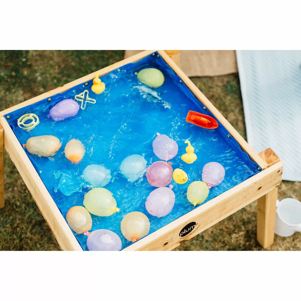 PLUM BUILD AND SPLASH WOODEN SAND AND WATER TABLE (NATURAL) - Image 4