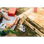 Plum Rectangular Picnic table with Parasol (Natural) | Purchase Table & Get Free Interactive Toy - Image 8