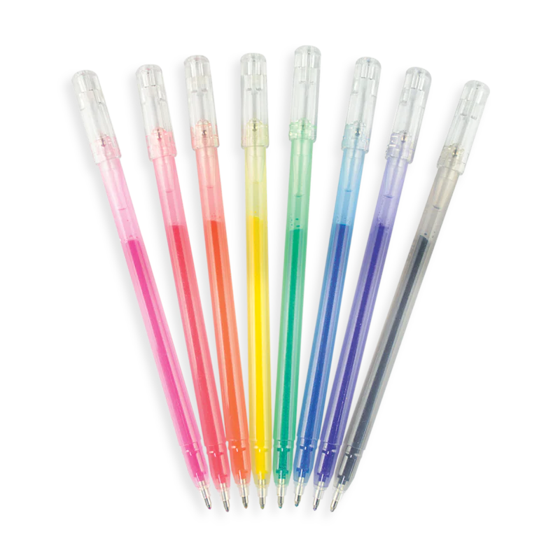 Radiant Writers Glitter Gel Pens - Set of 8 - Image 2