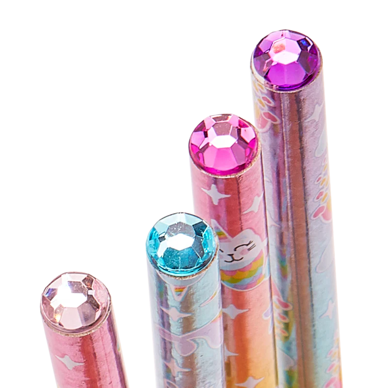 Rainbow Glitter Gem Writers Graphite Pencils - Image 5