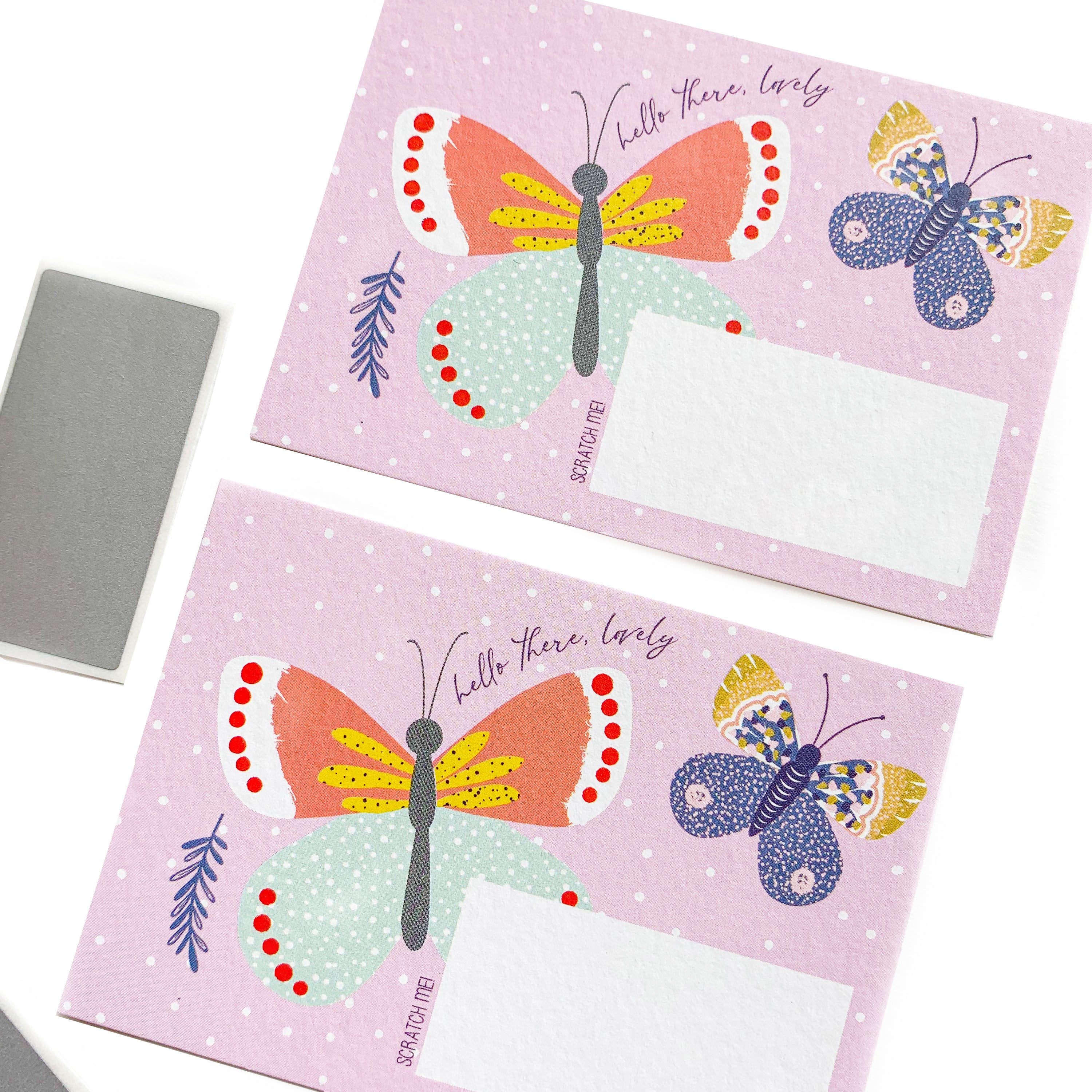 Scratch Off Notes - Butterfly