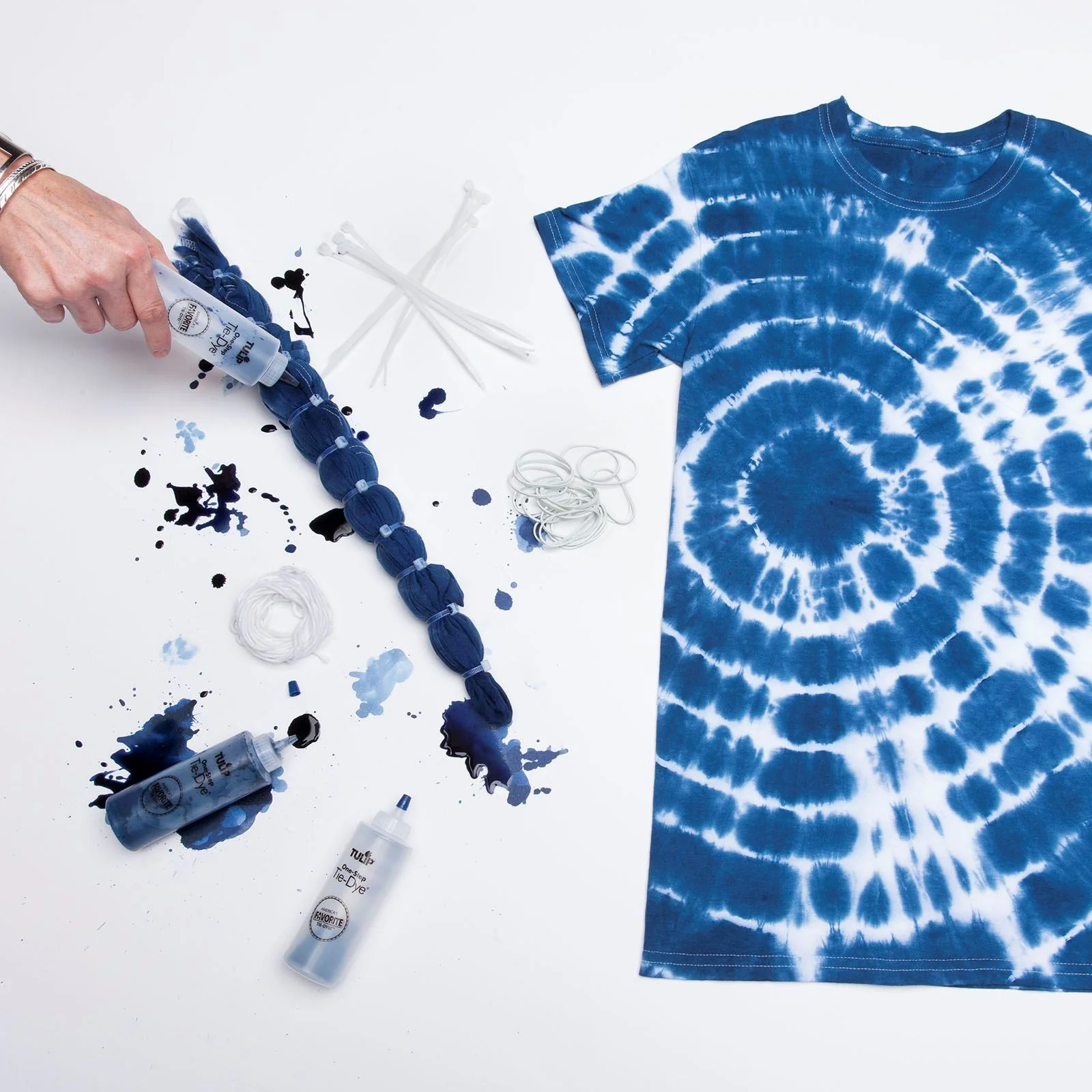 Shibori 5-Colour Tie-Dye Kit - Image 3