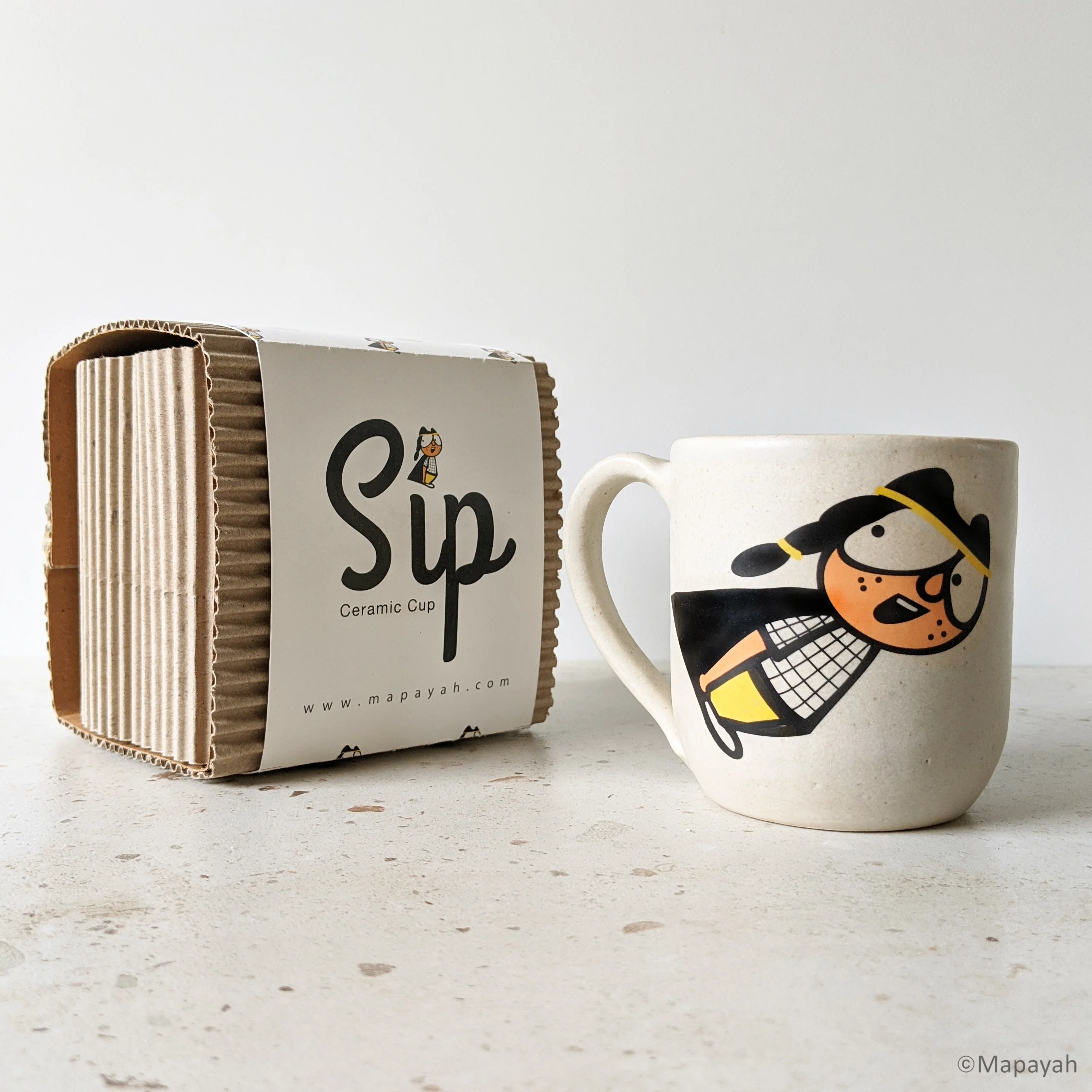 SIP - Ceramic Cup - Supergal - Image 2