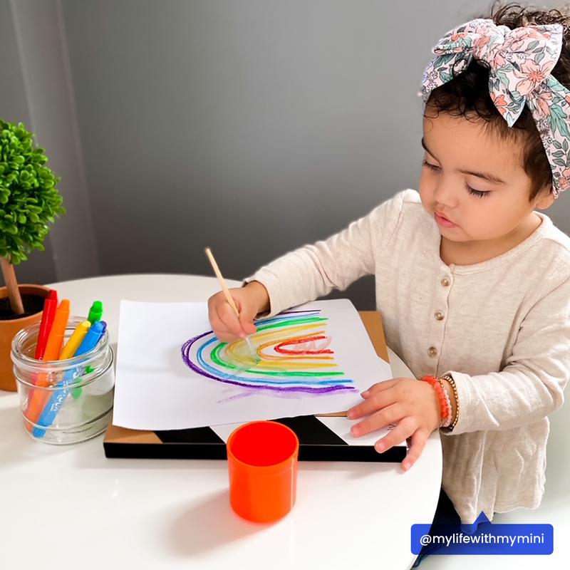 Smooth Stix Watercolor Gel Crayons - 7 Piece Set - Image 8