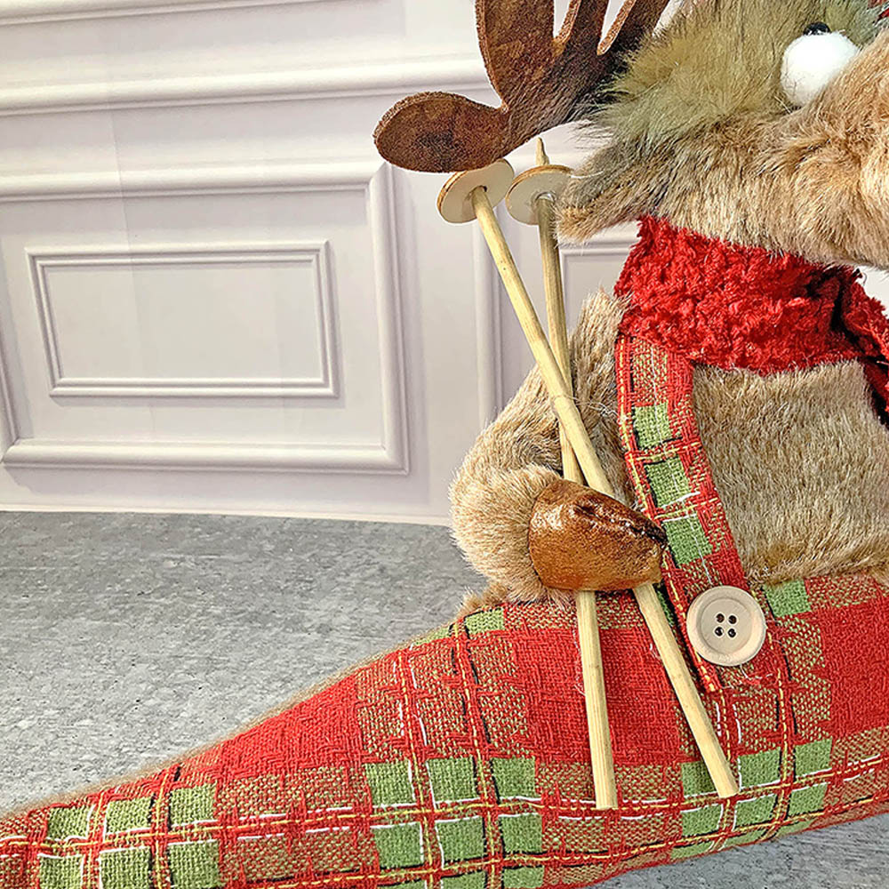 Split Reindeer christmas Décor and decoration for Home and Office - Image 5