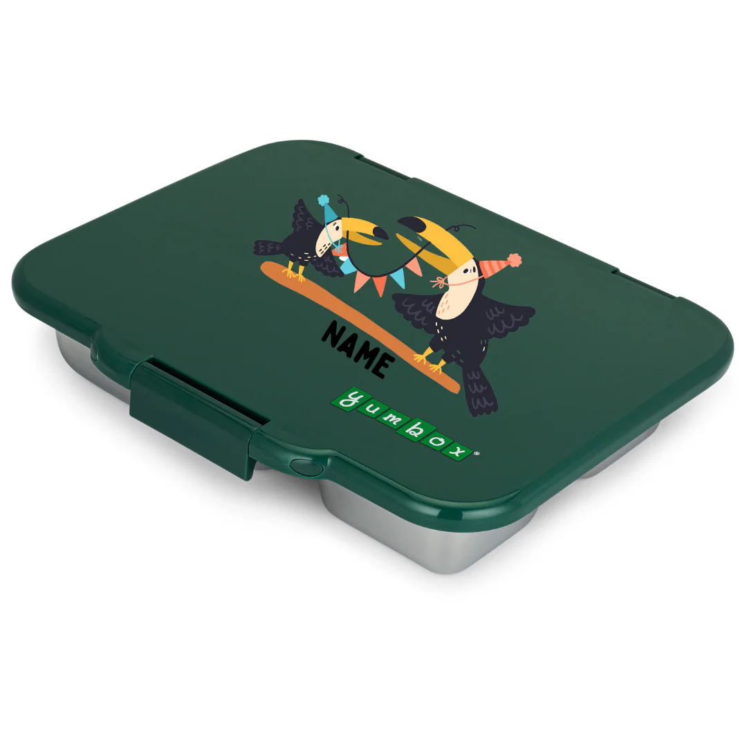 Stainless Steel Leak Proof Yumbox Presto - Kale Green - Image 13