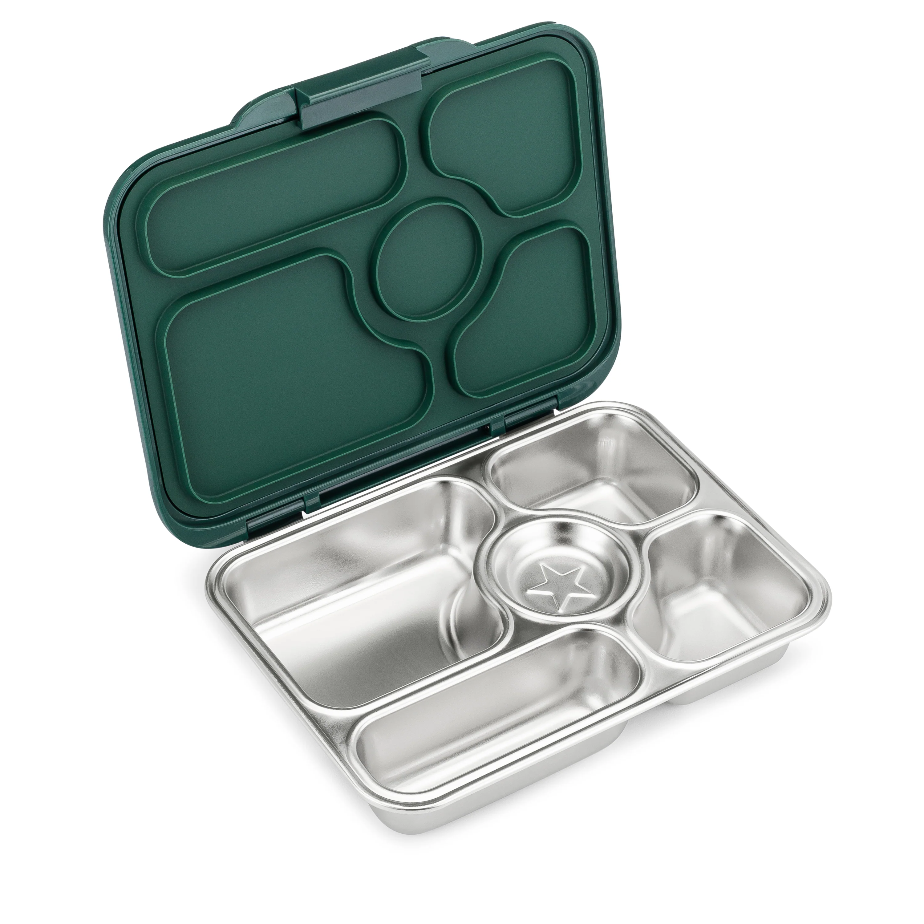 Stainless Steel Leak Proof Yumbox Presto - Kale Green - Image 3