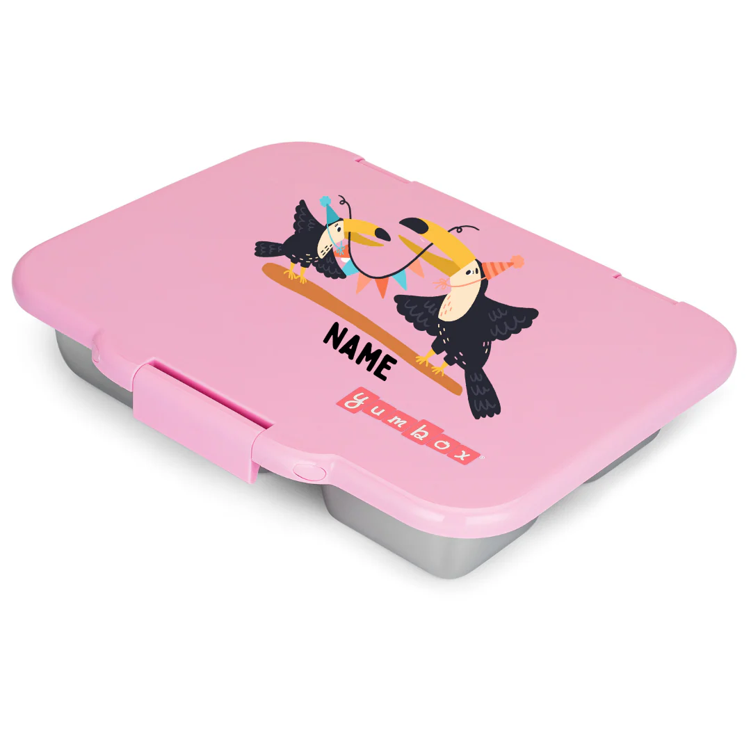 Stainless Steel Leak Proof Yumbox Presto - Rose Pink - Image 13