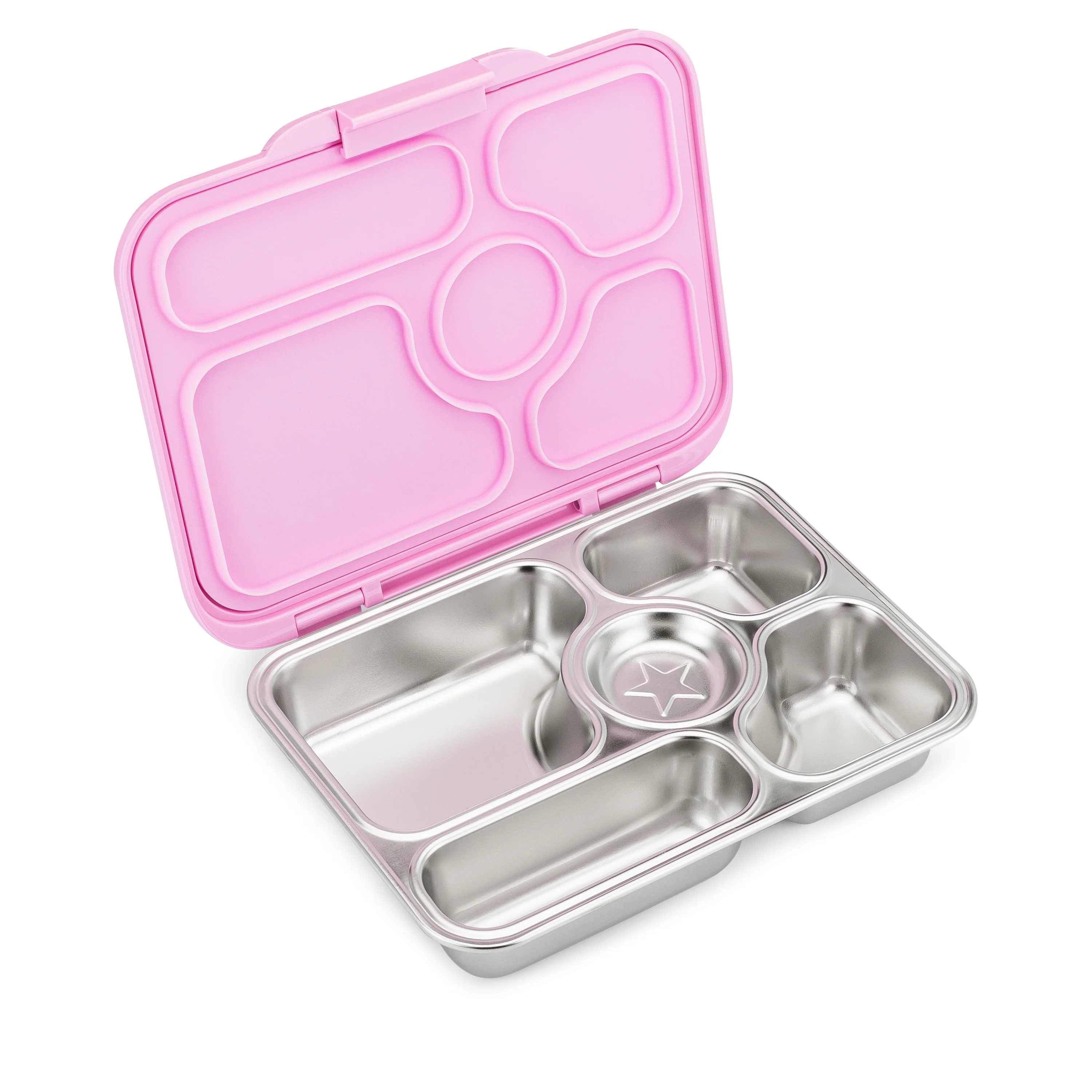 Stainless Steel Leak Proof Yumbox Presto - Rose Pink - Image 2
