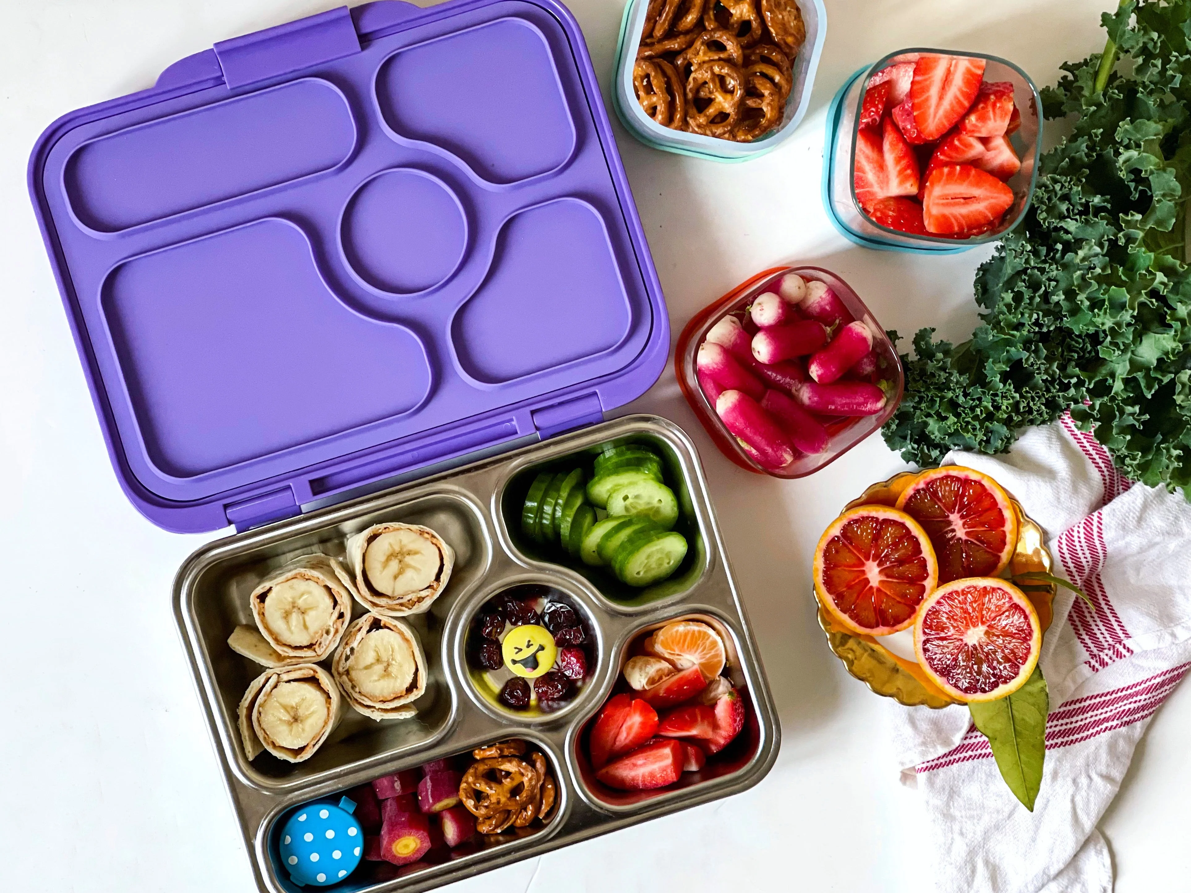 Stainless Steel Leak Proof Yumbox Presto - Rose Pink - Image 7