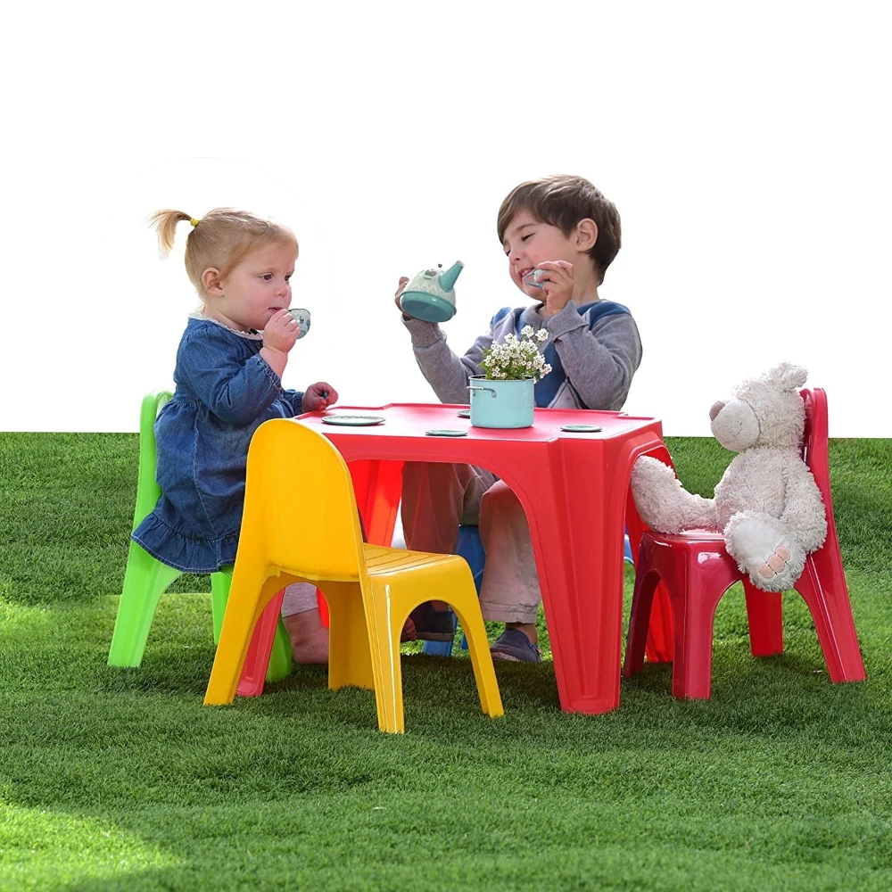 STARPLAY KEREN SET: 1 TABLE & 4 CHAIRS - Image 2