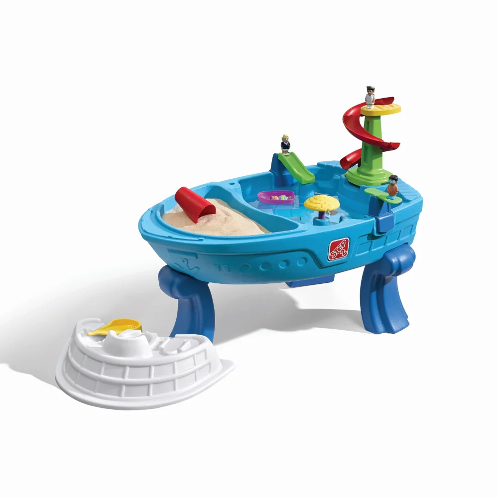 Step2 Fiesta Cruise Sand & Water Table™ With Umbrella - Image 14