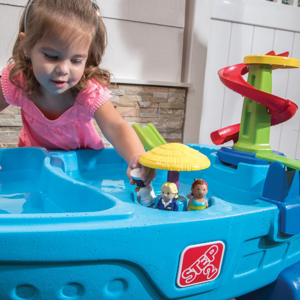 Step2 Fiesta Cruise Sand & Water Table™ With Umbrella - Image 8