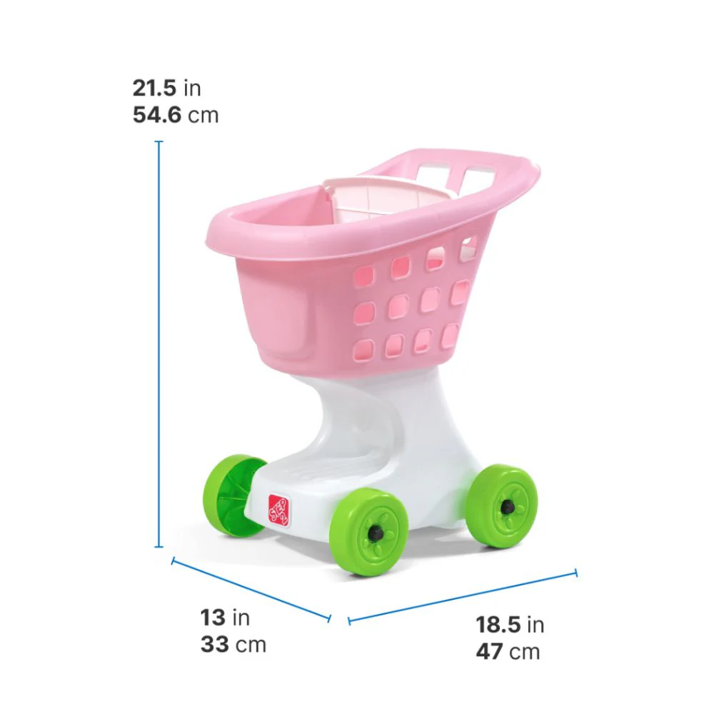 Step2 Little Helper’s Shopping Cart (Pink) - Image 7