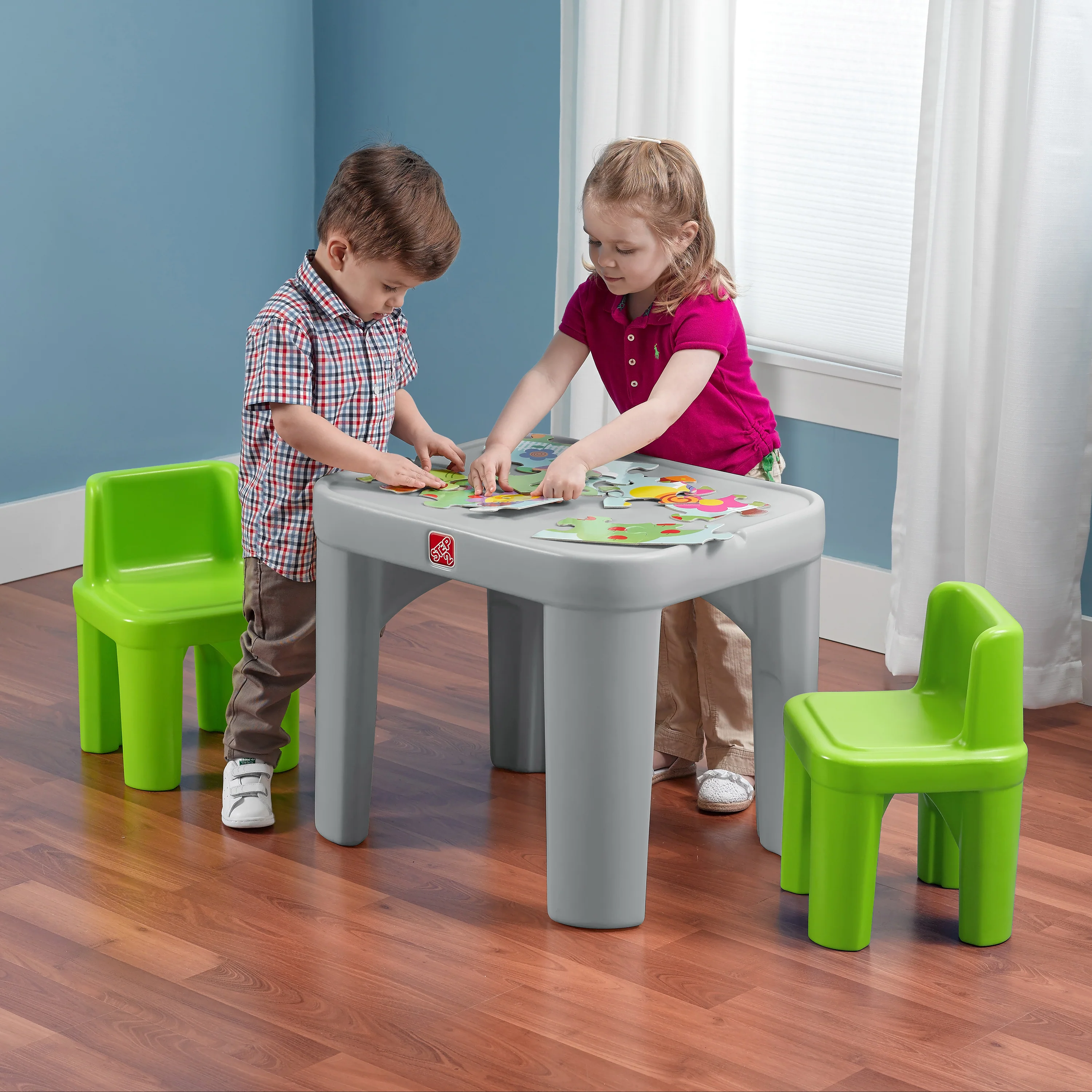 Step2 Mighty My Size Table & Chairs Set - Image 4