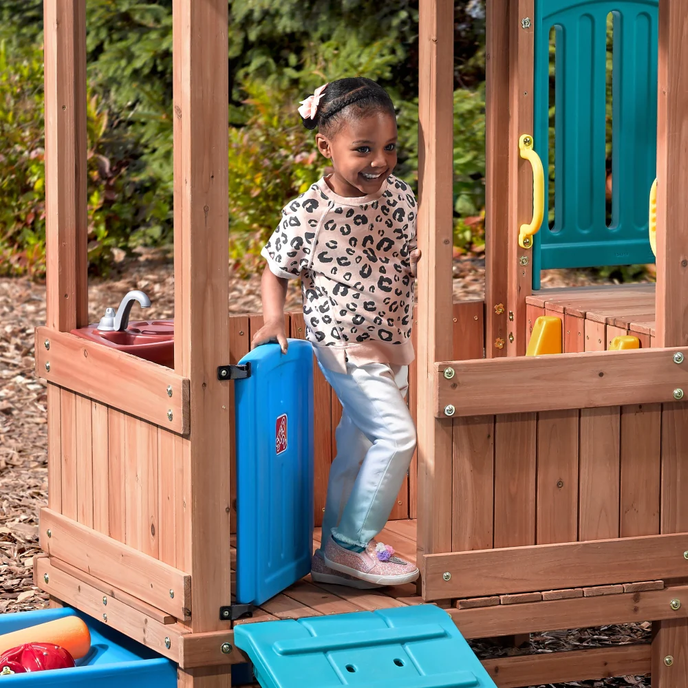 Step2 Woodland Adventure Playhouse & Slide - Image 2