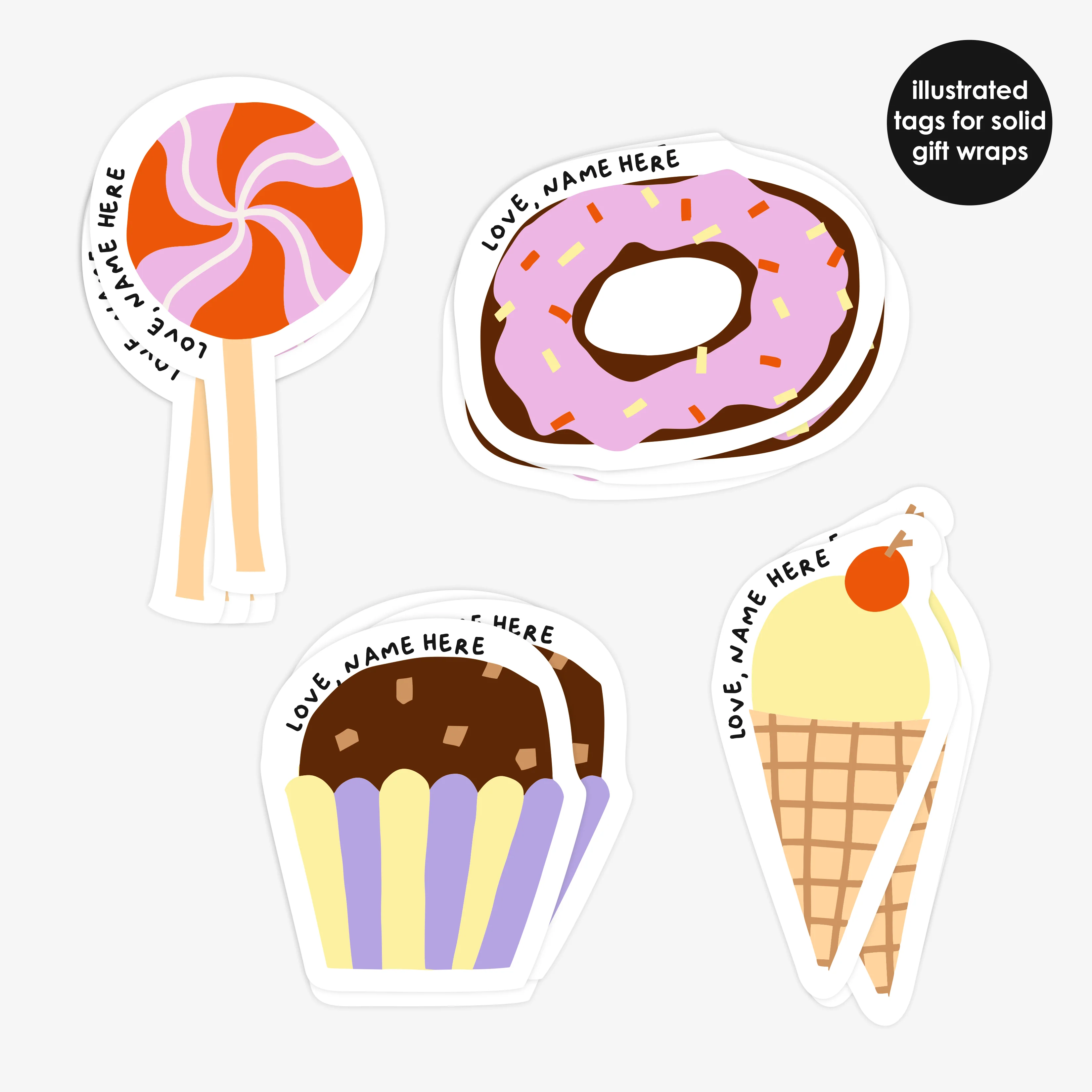 Stick On Tags | Candyland - Image 2