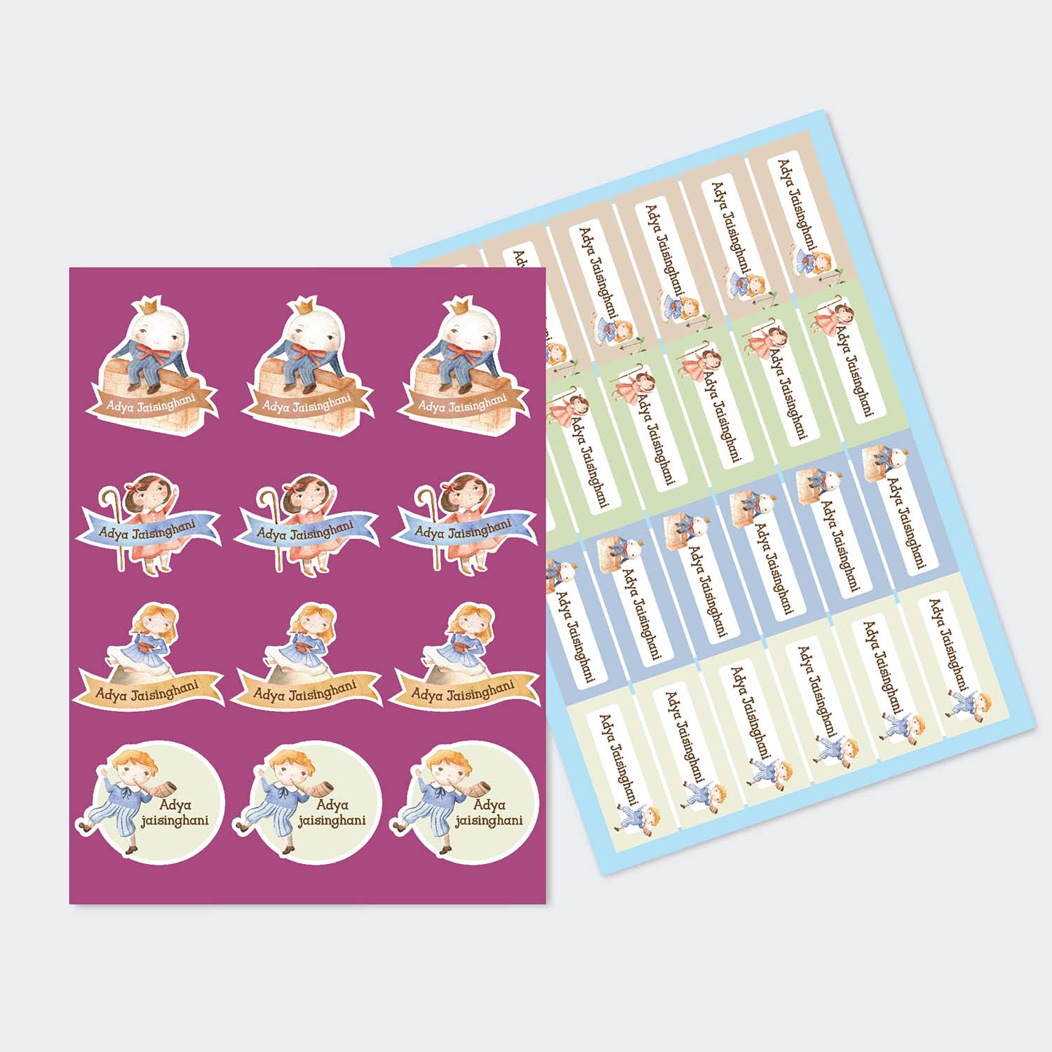 Sticker Sheet - Set of 2 - A4 Size - Image 10