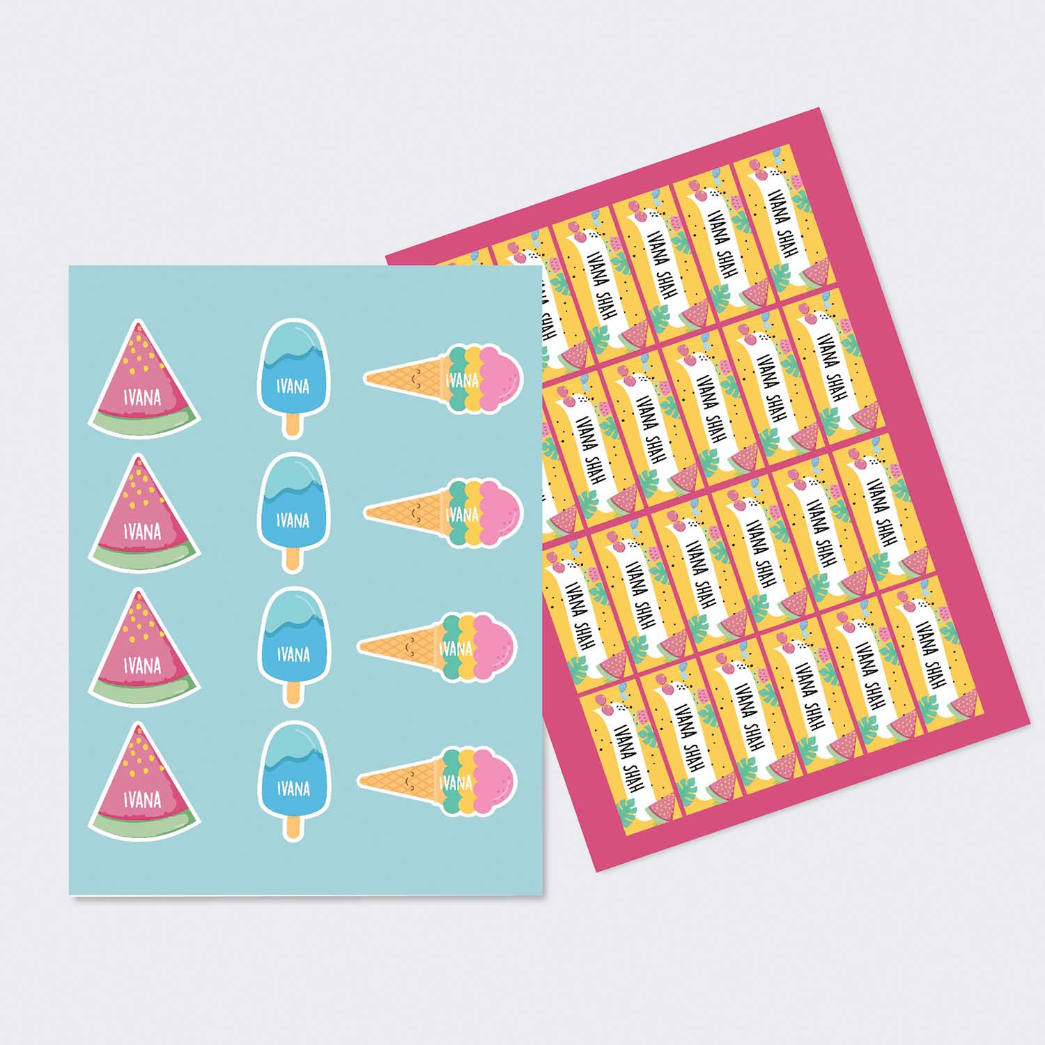 Sticker Sheet - Set of 2 - A4 Size - Image 24