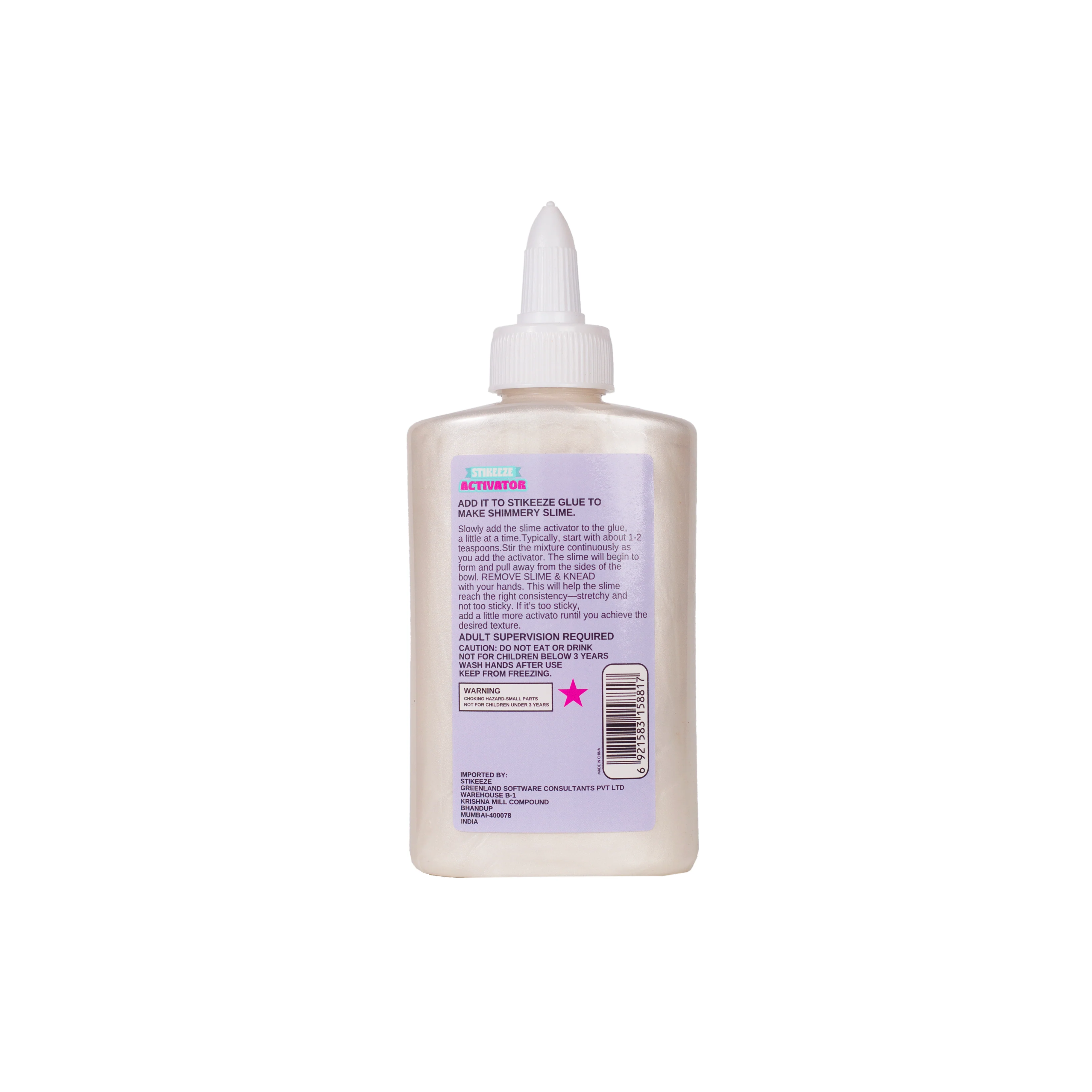 Stikeeze Activator | Metallic | Just Add Glue for Slime Making | 147ML - Image 2