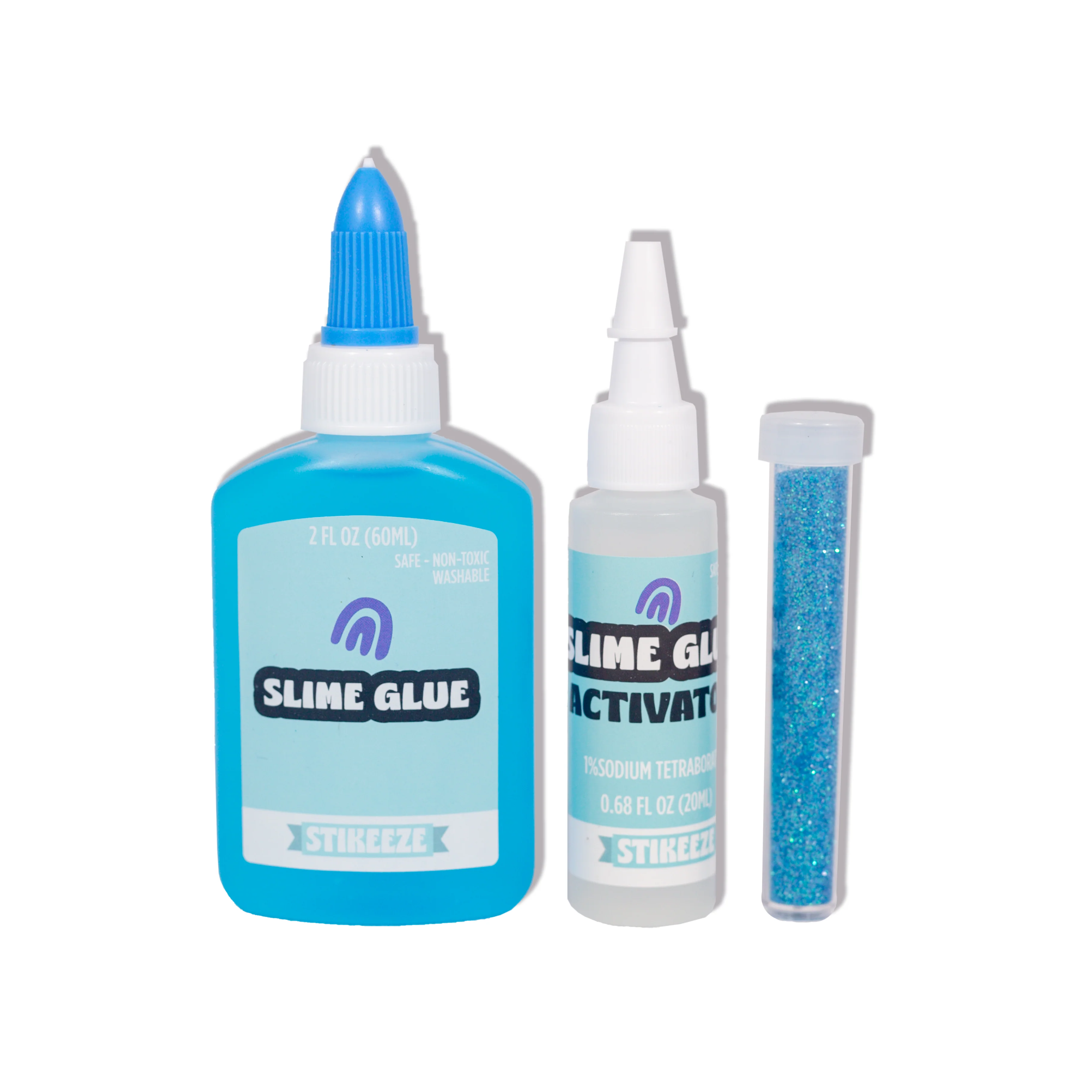 Stikeeze Make-it-Slime | Glitter Blue - Image 3