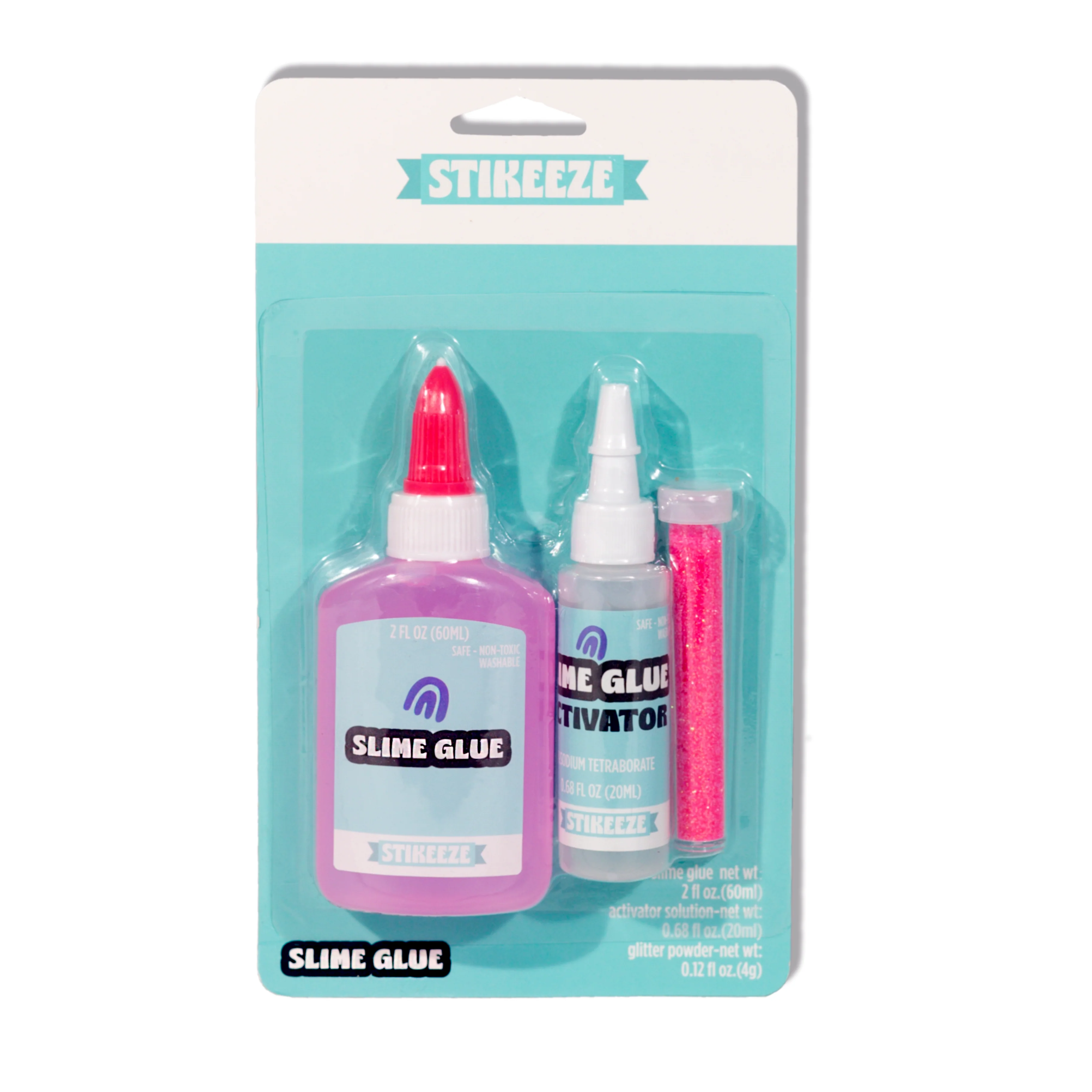 Stikeeze Make-it-Slime | Glitter Pink