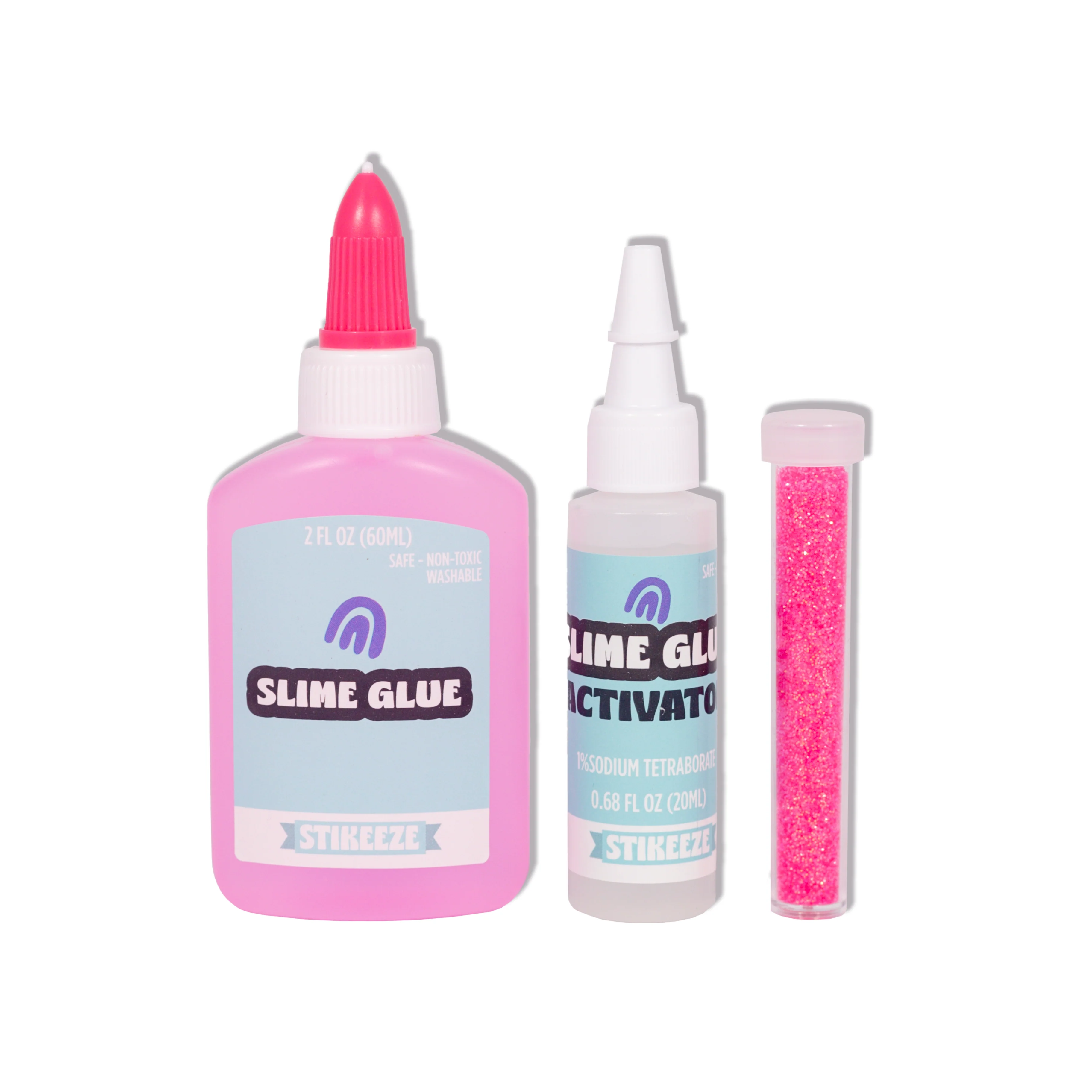 Stikeeze Make-it-Slime | Glitter Pink - Image 3