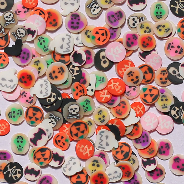 Stikeeze Shaped Confetti | Halloween | 3 gms | For Crafts, Slime & Resin Art