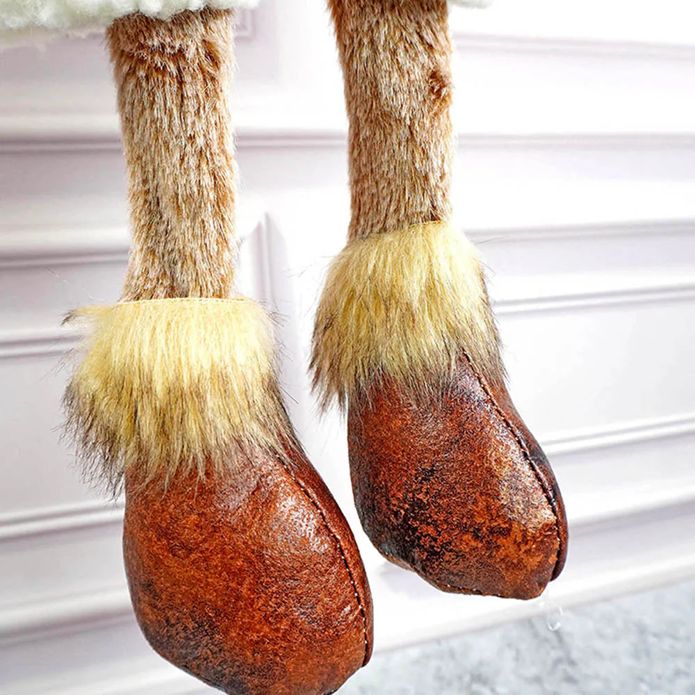 Striped Shorts Reindeer Christmas Festive Door Hanger Christmas décor - Image 4
