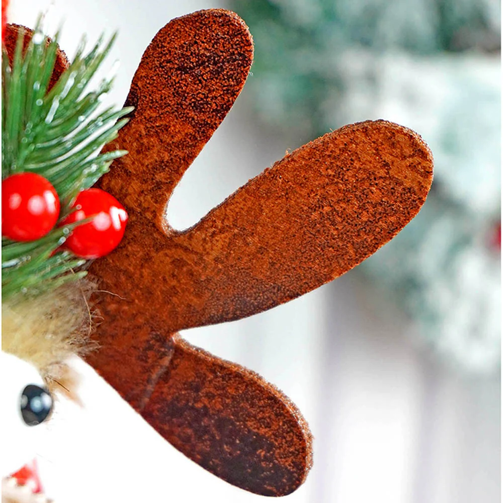 Striped Shorts Reindeer Christmas Festive Door Hanger Christmas décor - Image 6