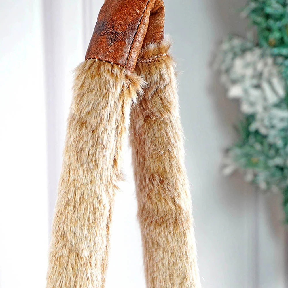 Striped Shorts Reindeer Christmas Festive Door Hanger Christmas décor - Image 7