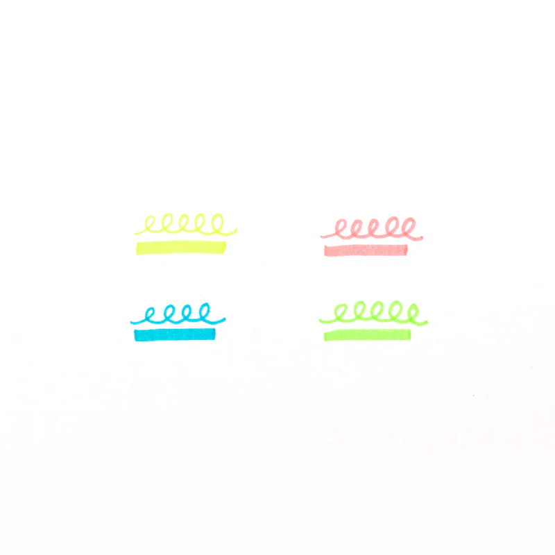 Sugar Joy Double Ended Scented Highlighters - Set of 4 - Image 5